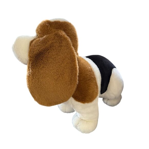 Land Love by Windsor Toys Vtg 1985 Bassett Hound Puppy Dog Plush Stuffie Korea - Picture 3 of 12